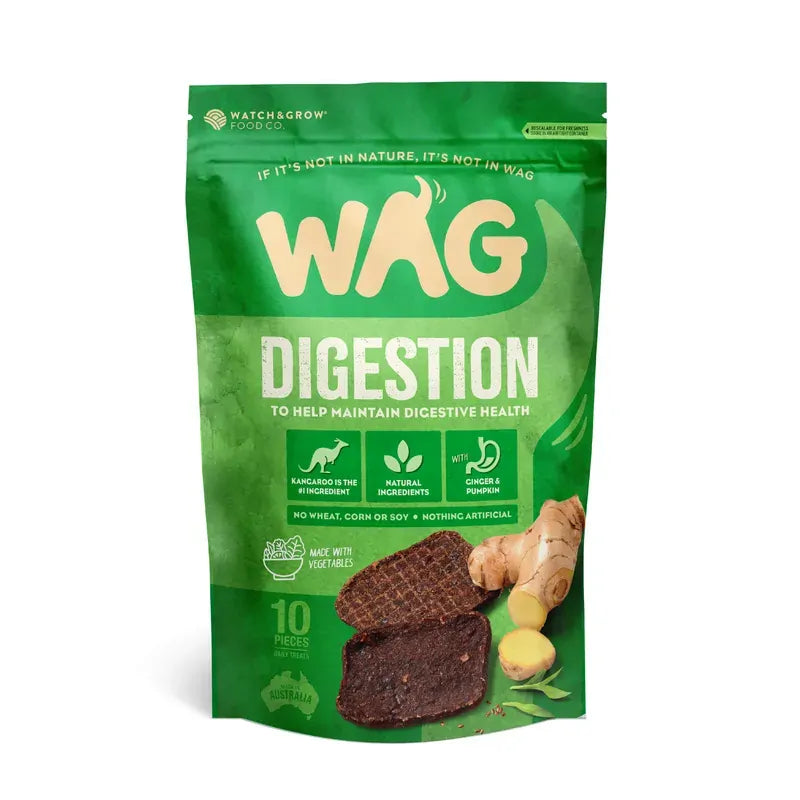 Wag Kangaroo Jerky Digestion 10Pc Wag
