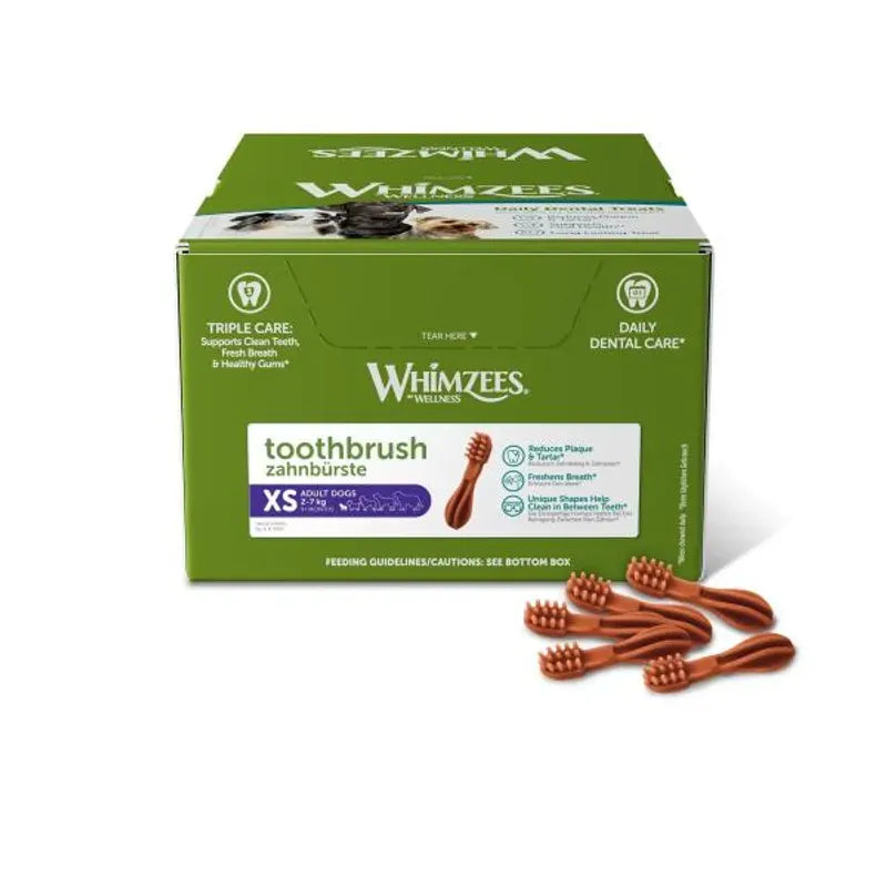Whimzees Toothbrush Xs Bulk Box (350 Box) Whimzees