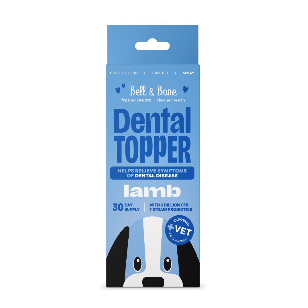 Bell & Bone Dog Dental Topper Lamb 30ml Bell & Bone