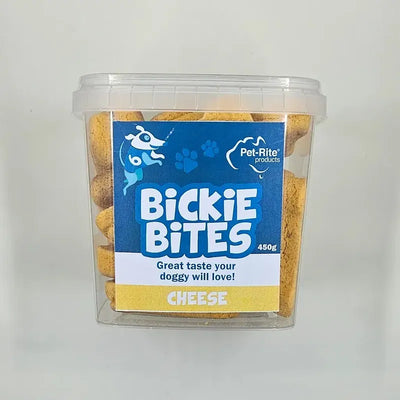 Petrite Bickie Bites Cheese 450G Tub 