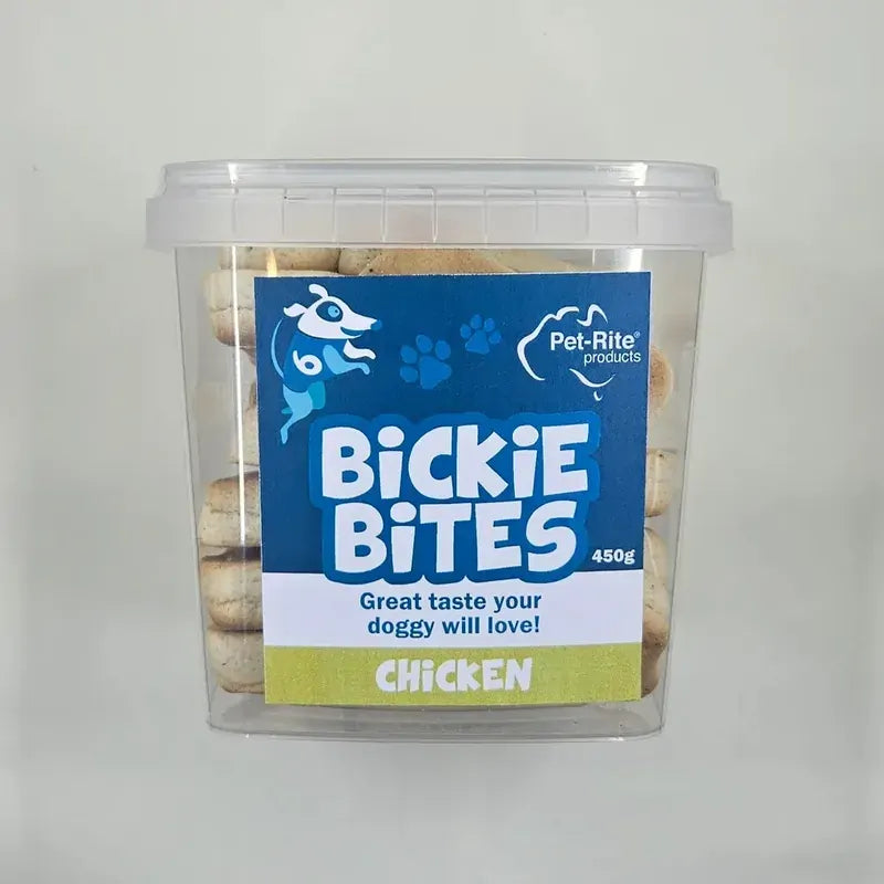 Petrite Bickie Bites Chicken 450G Tub 