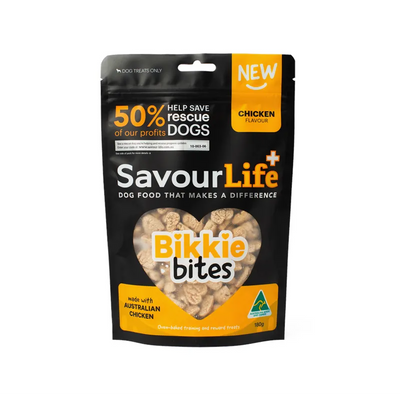 Savourlife Chicken Flavour Bikkie Bites 180G 