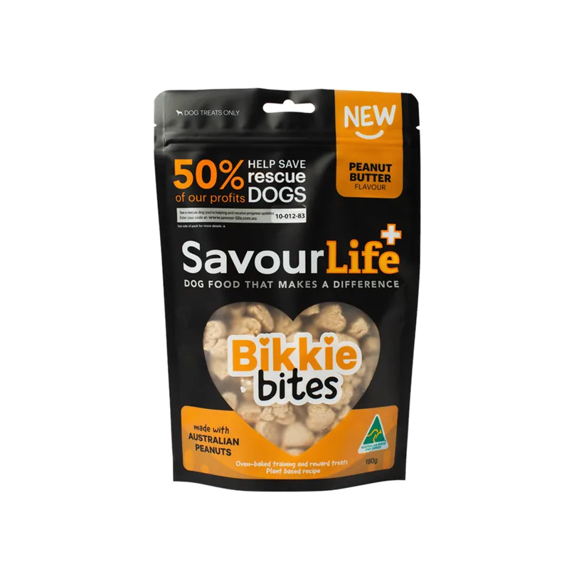 Savourlife Peanut Butter Flavour Bikkie Bites 180G 
