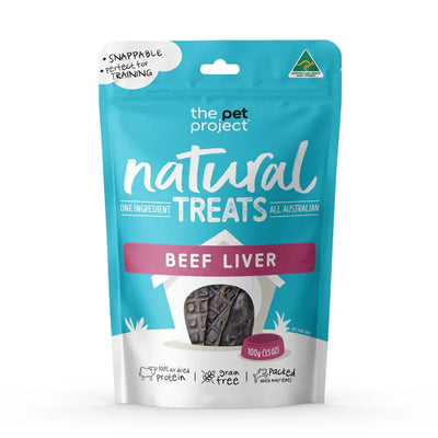 The Pet Project Beef Liver 100G The Pet Project