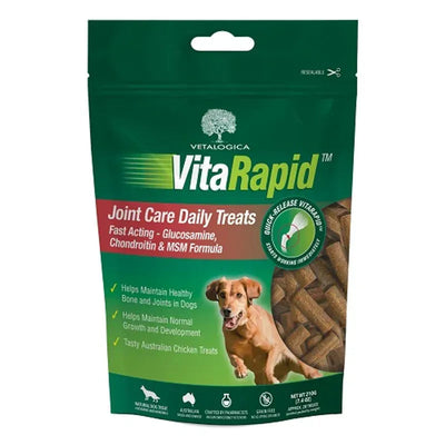 Vitarapid Joint Care Daily Treats For Dogs 210G Vitarapid