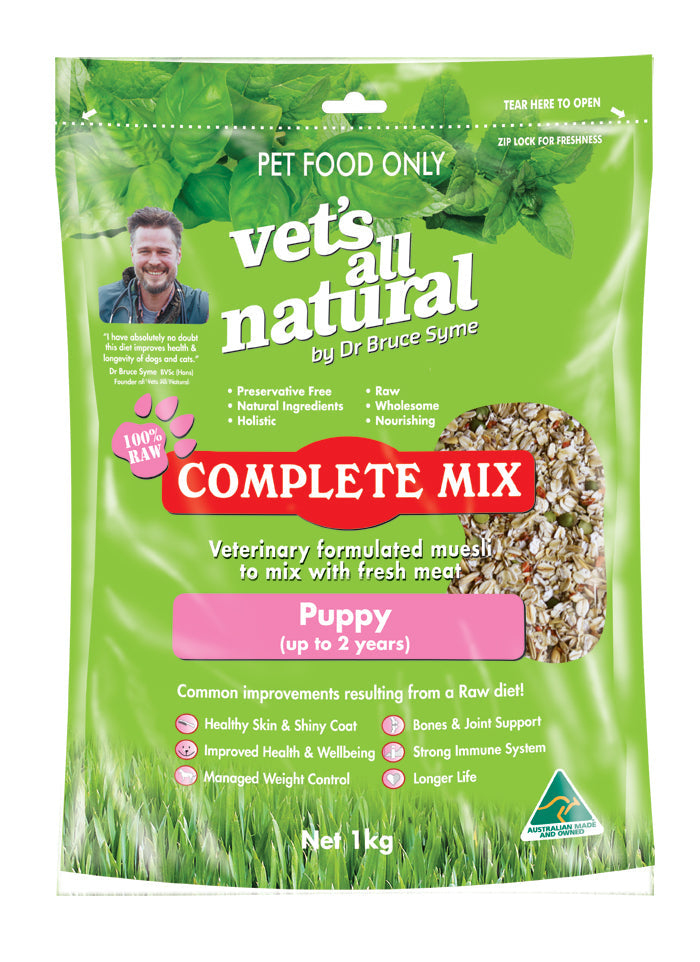 Vets All Natural Complete Mix 1Kg Puppy Vets All Natural
