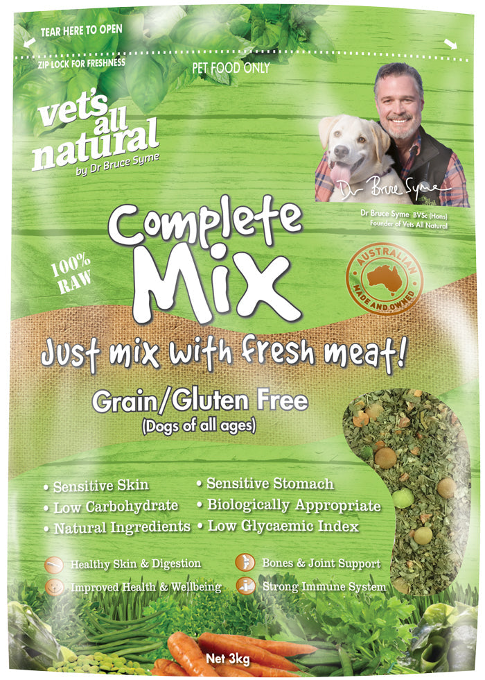 Vets All Natural Complete Mix 800G Grain/Gluten Free Vets All Natural
