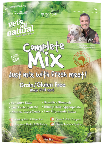 Vets All Natural Complete Mix 800G Grain/Gluten Free Vets All Natural
