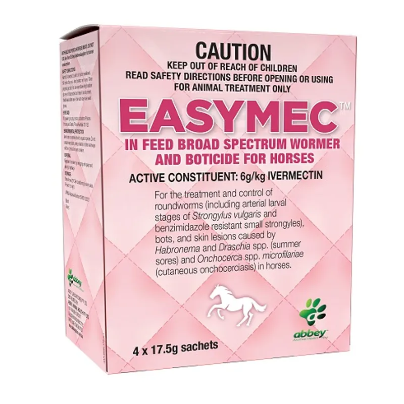 Abbey Labs Easymec In Feed Broad Spectrum Wormer Abbey Animal Health
