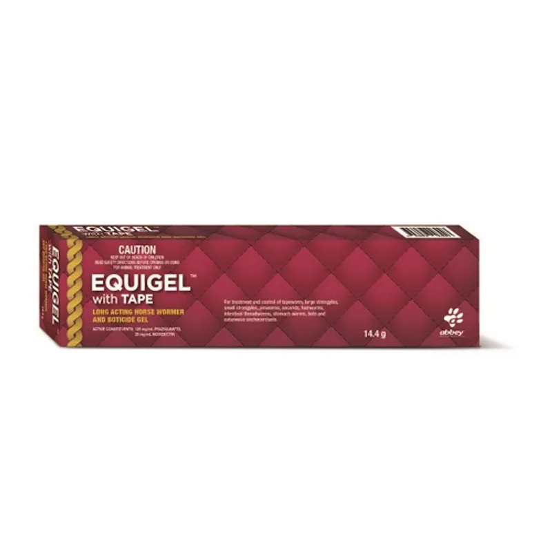 Abbey Labs Equigel With Tape 14.4G Abbey Animal Health