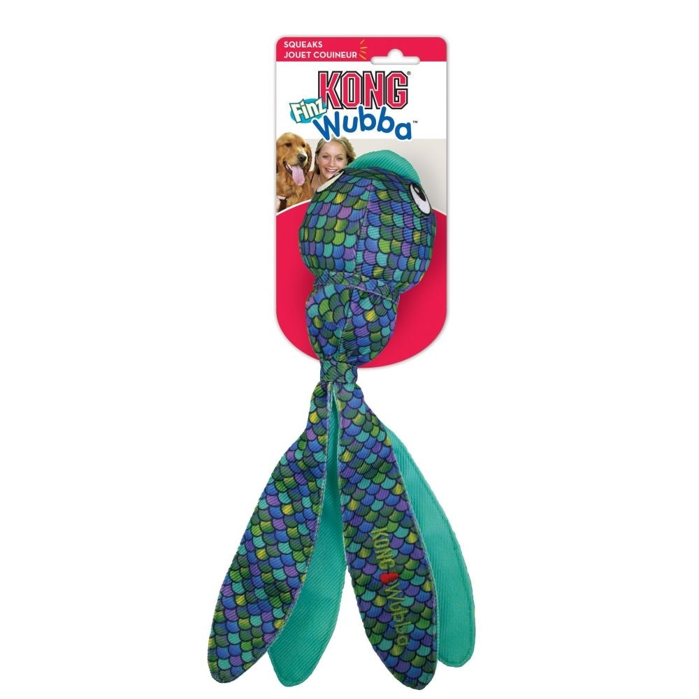 KONG Wubba Finz Blue - Small Kong