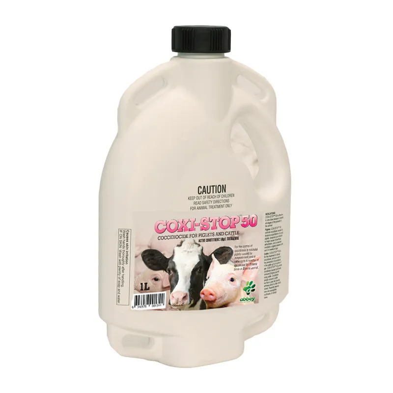 Coxi Stop 50 Coccidiocide For Piglets And Cattle 1L Abbey Animal Health