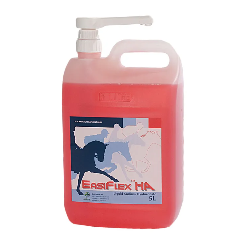 Easiflex Ha Liquid Sodium Hyaluronate 5L Abbey Animal Health