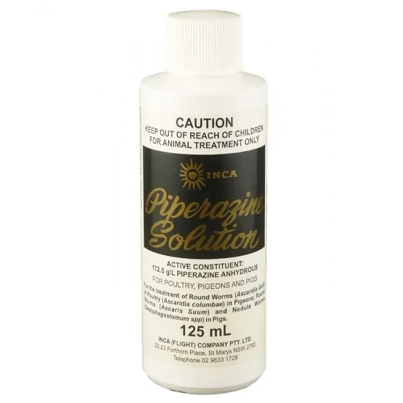 Inca Piperazine Solution 125Ml  