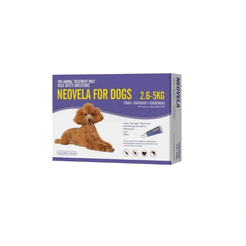 Neovela For Dogs (2.6 - 5Kg) 4 Pack 
