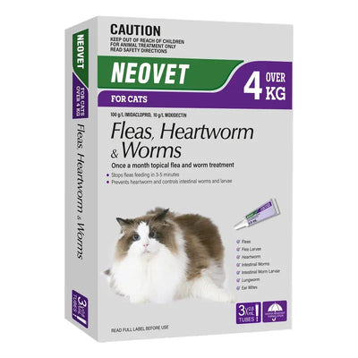Neovet For Cats (Over 4Kg) 3 Pack 