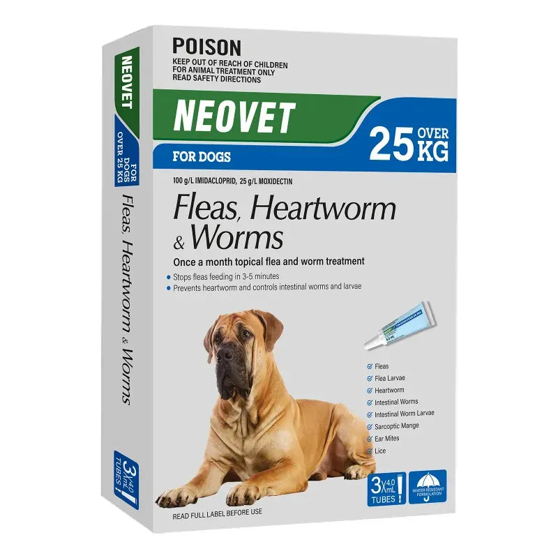 Neovet For Dogs (Over 25Kg) 3 Pack 