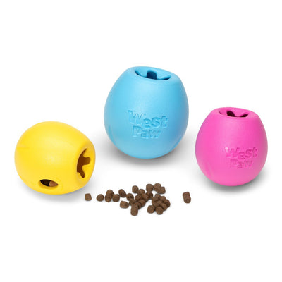 West Paw Rumbl Treat Dispensing Dog Toy - Guaranteed Tough West Paw