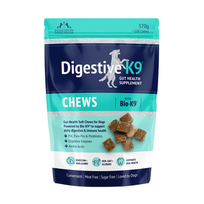 Poseidon Digestive K9 Chews 370G 
