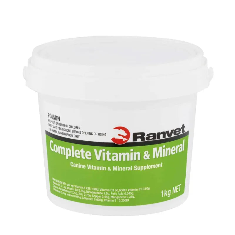Ranvet Complete Vitamin & Mineral 1Kg *Spec Ord* Ranvet