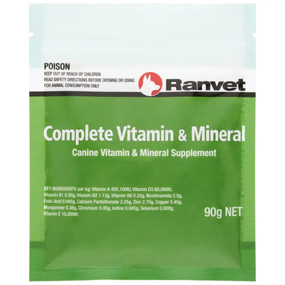 Ranvet Complete Vitamin & Mineral 90G 