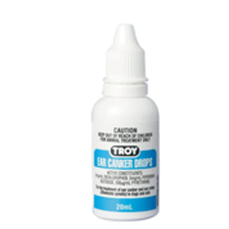 Troy Ear Canker Drops 20Ml 12Pk (Om12) Troy