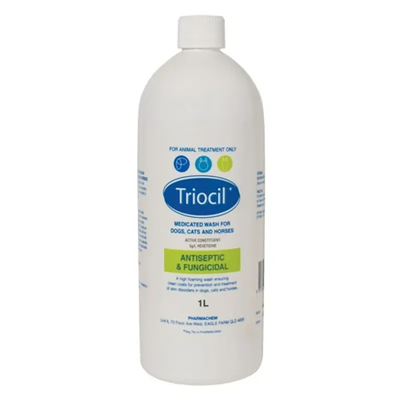 Triocil Medicated Wash 1L Triocil