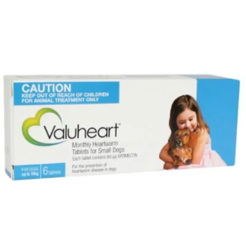 Valuheart Dog Up To 10Kg - Blue 6S Small Value Plus