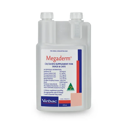 Virbac Megaderm 250Ml Virbac