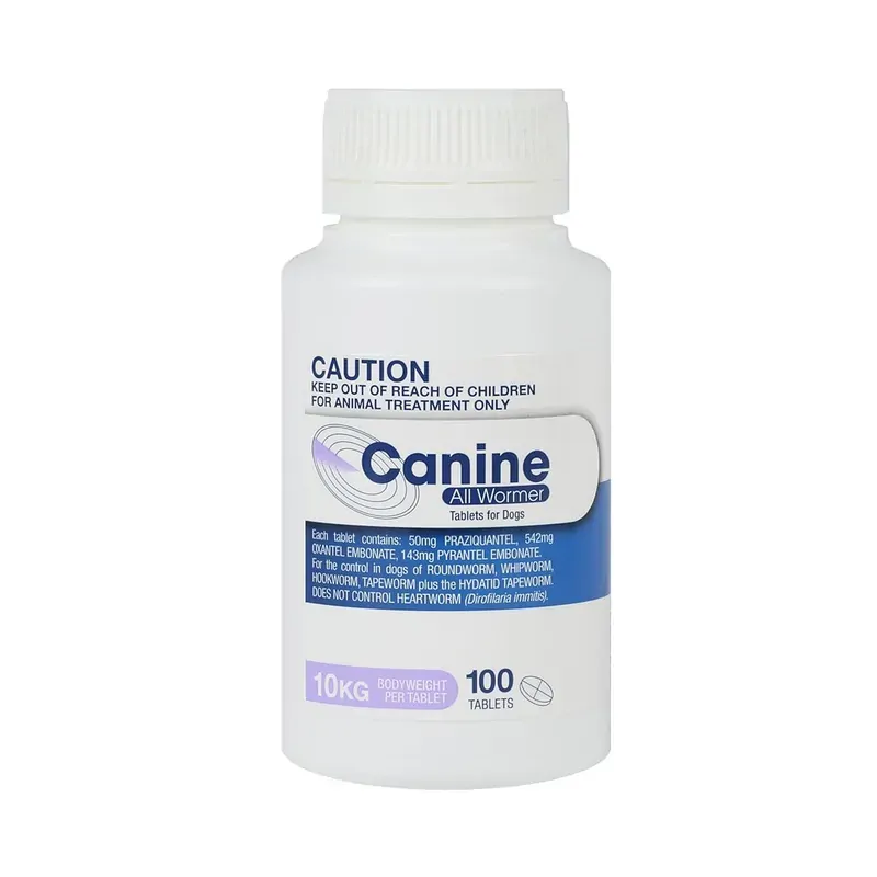 Value Plus Canine All Wormer 10Kg 100S (Purple) Value Plus