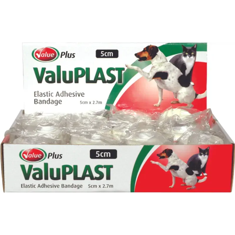 Valuplast Elastic Adhesive Bandage 5Cm Value Plus