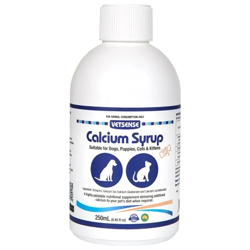 Vetsense Calcium Syrup 250Ml Vetsense