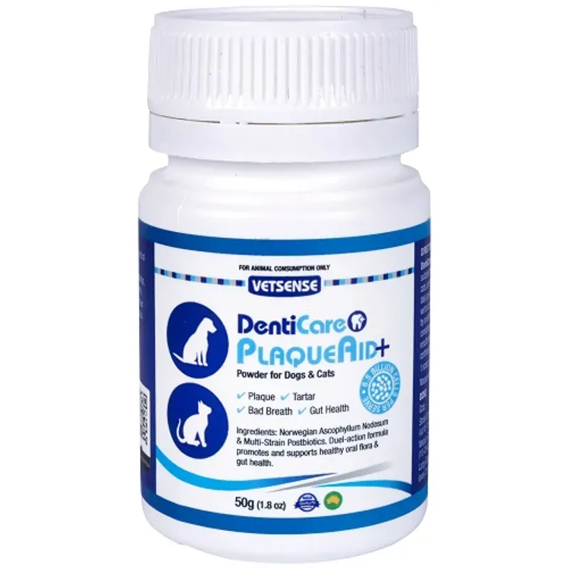 Vetsense Denticare Plaqueaid+ 50G Vetsense