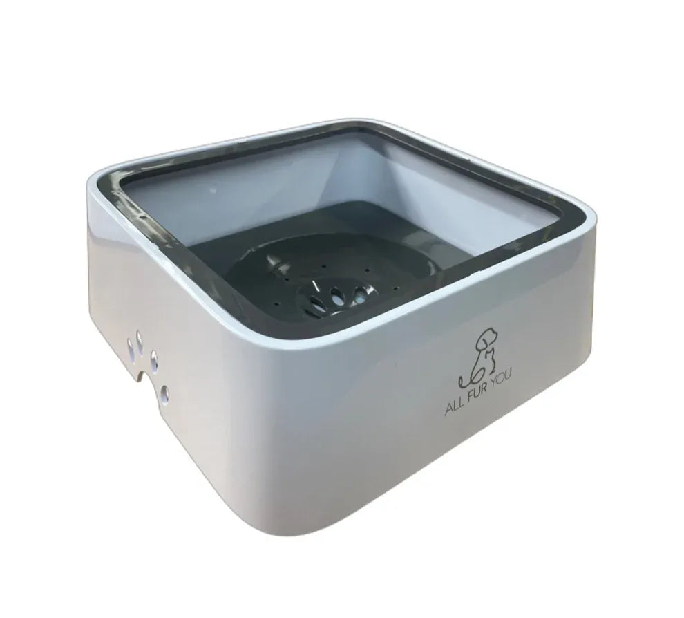 All Fur You Anti Splash Bowl 2L Grey All Fur You