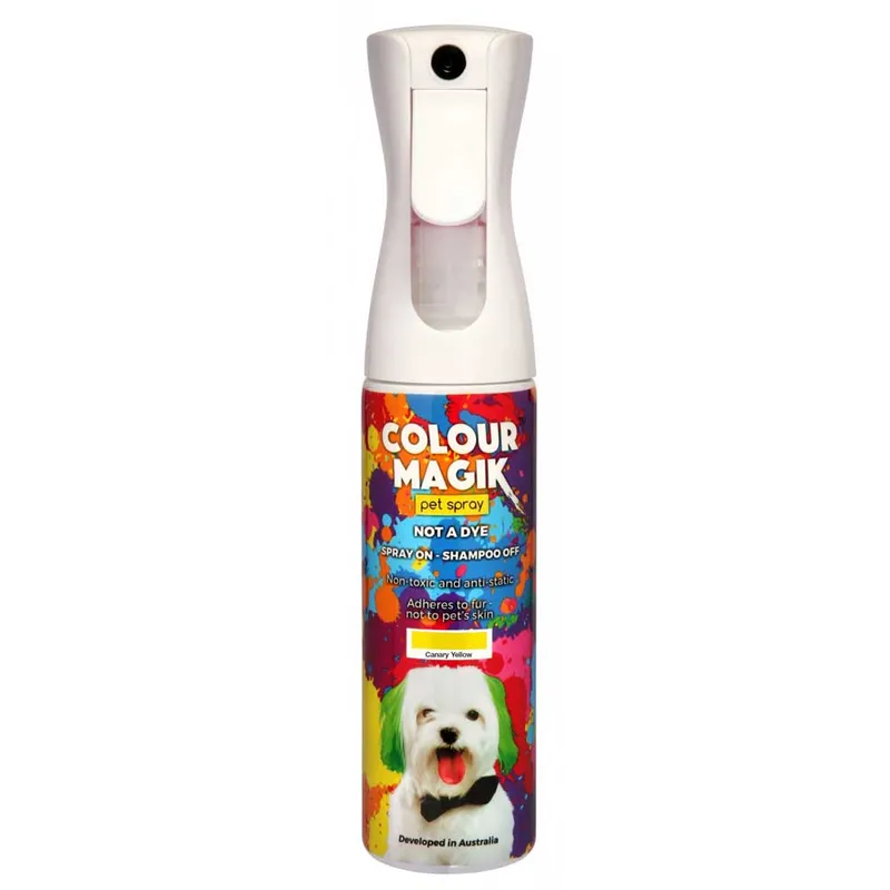 Colour Magik Spray Yellow 280Ml Colour Magic