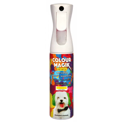 Colour Magik Spray Yellow 280Ml Colour Magic