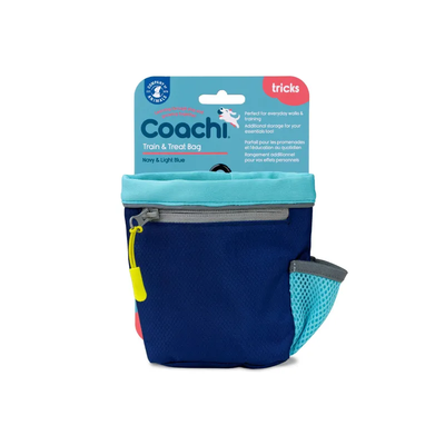 Coachi Train & Treat Bag Navy & Light Blue Coachi