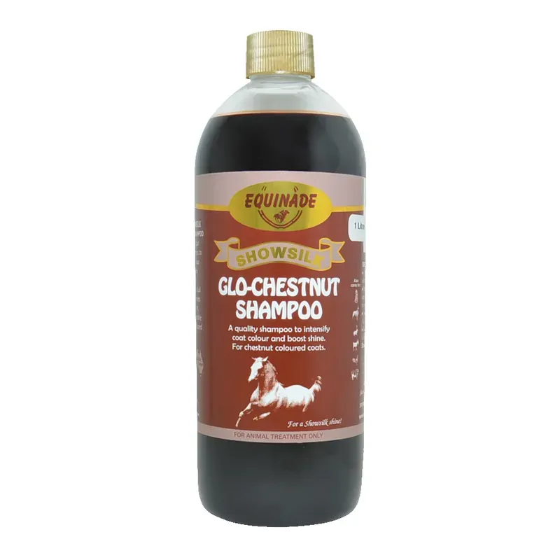 Equinade Showsilk Glo Chestnut Shampoo 1L 