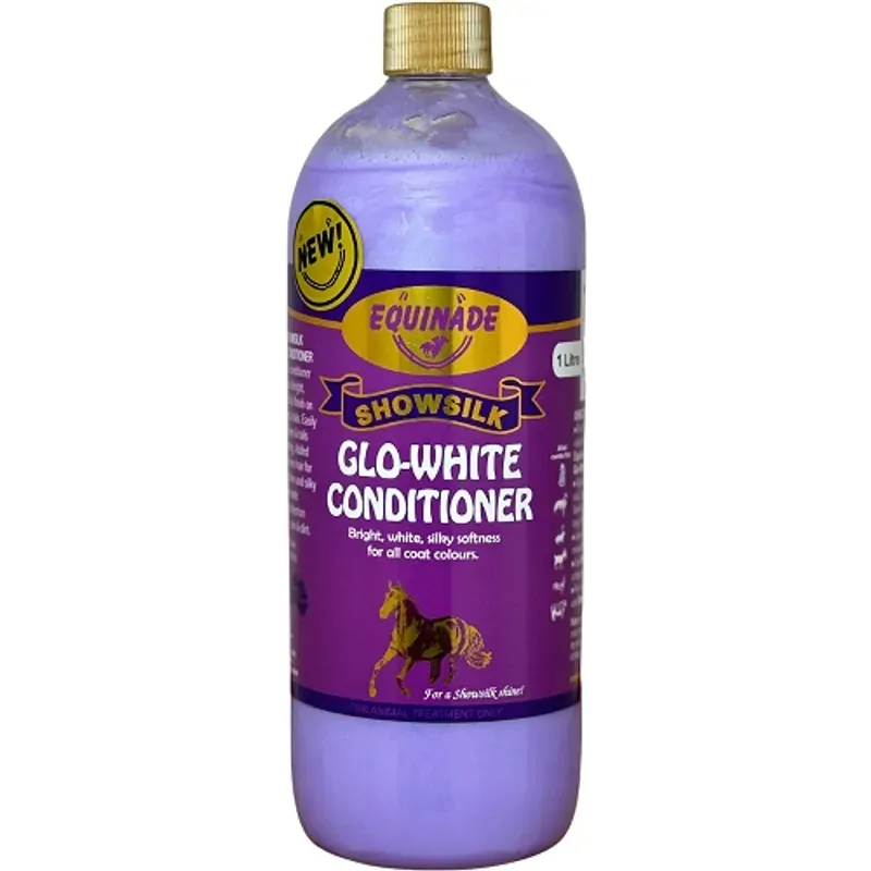 Equinade Showsilk Glo White Conditioner 1L 