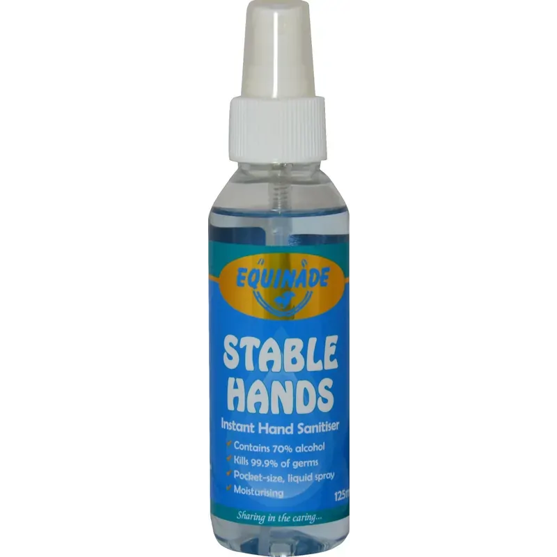 Equinade Stable Hand Stanitiser Spray 125 Ml 