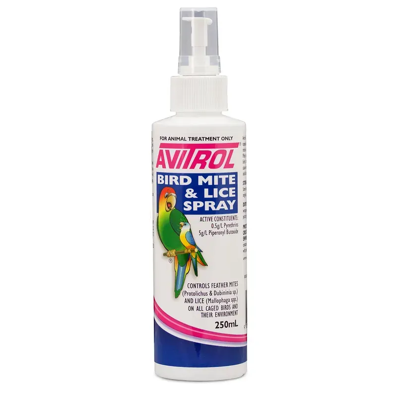 Avitrol Bird Mite & Lice Spray 250Ml Mavlab