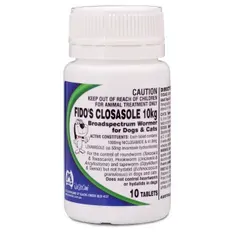 Fido'S Closasole 10Kg Tablets X 10  (S6) 