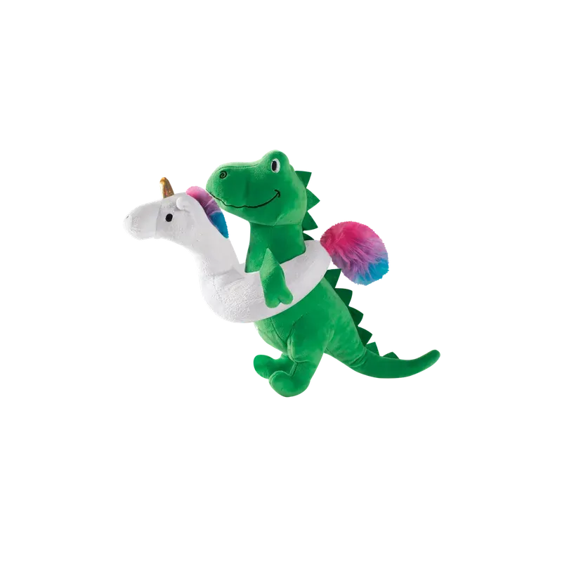 Fringe Studio Summa Time Rex Plush Dog Toy 