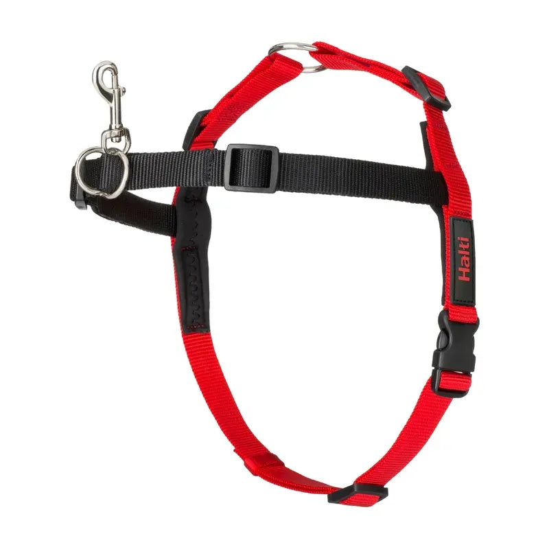 Halti Front Control Harness Black/Red Medium 