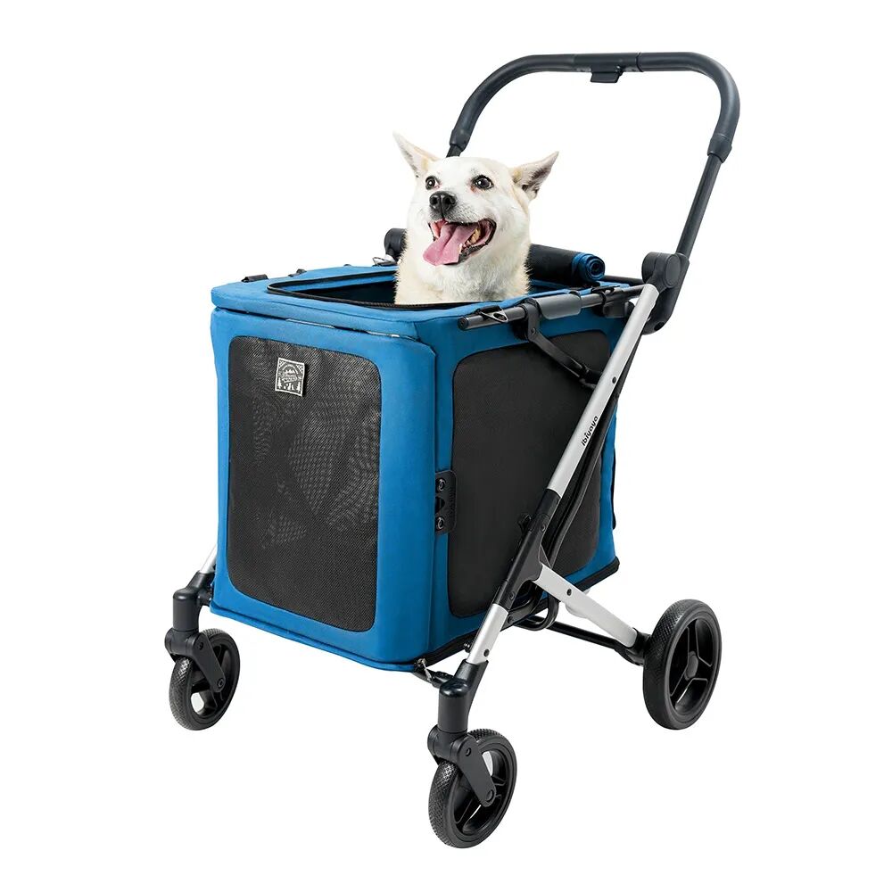 Ibiyaya Bigbuddy Stroller And Crate Combo - Crystal Teal Ibiyaya