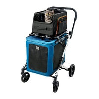 Ibiyaya Bigbuddy Stroller And Crate Combo - Crystal Teal