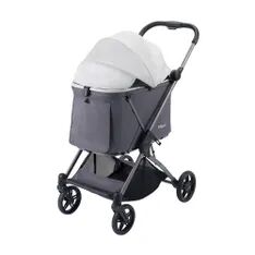 Ibiyaya Maxi Deep Carriage Pet Stroller - Gray 