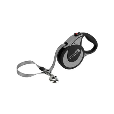 Kong Ultimate Retractable Leash Extra Large Grey 