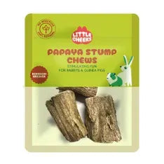 Little Cheeks Papaya Stump Chews 3Pcs 