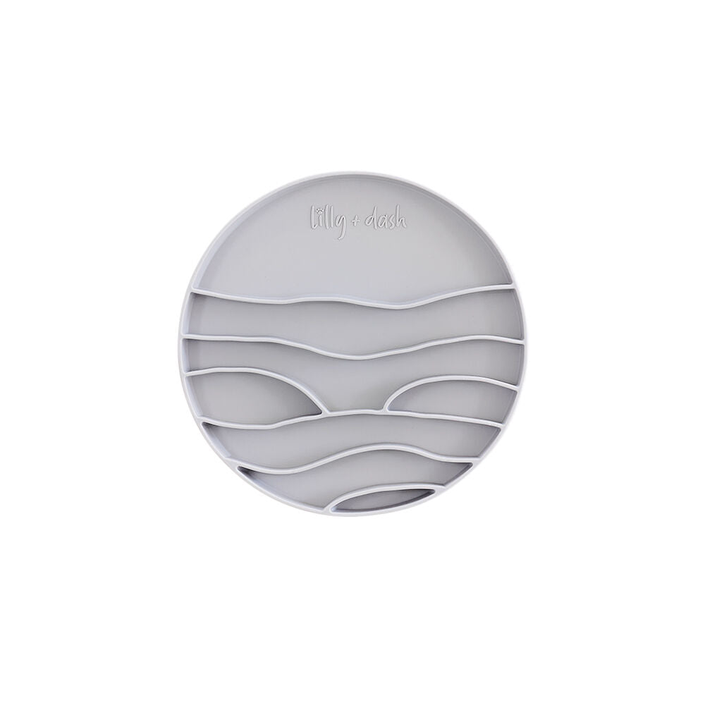 Lilly + Dash Lick Mat Insert For Pet Bowl Slate 